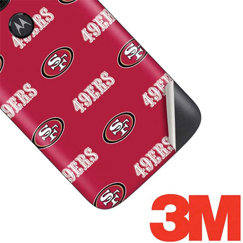 NFL San Francisco 49ers Blitz Series Moto E5 Play Skin